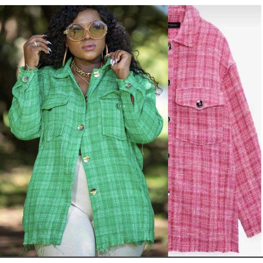 Long Sleeve Buttoned Jacket - Image 6
