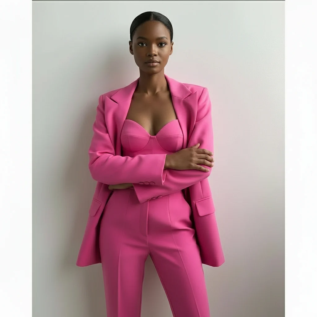 3 Pieces Fashion Women Suits - Image 6