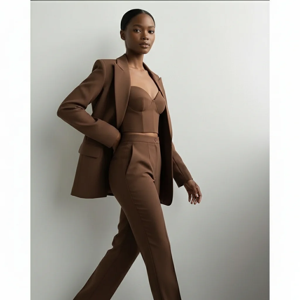 3 Pieces Fashion Women Suits - Image 7