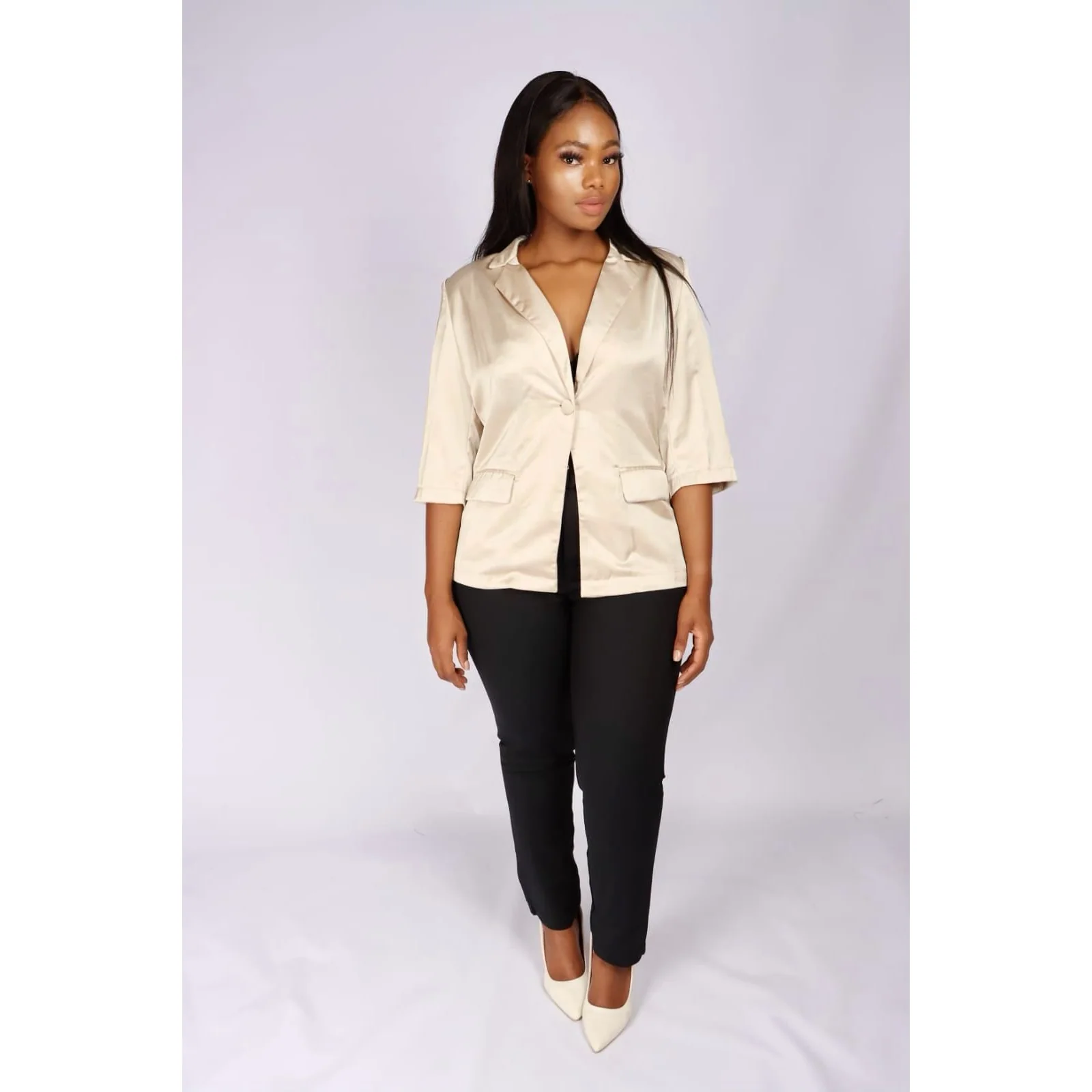 Satin Blazer  - Image 4