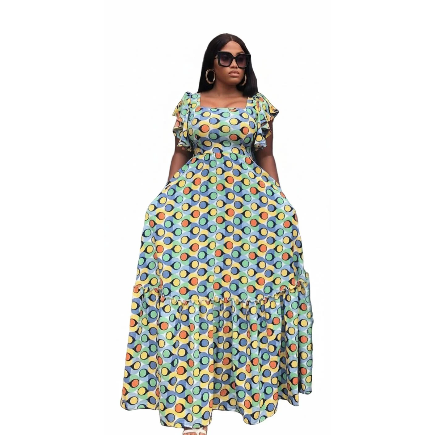 Pocket Polka Dot Dress