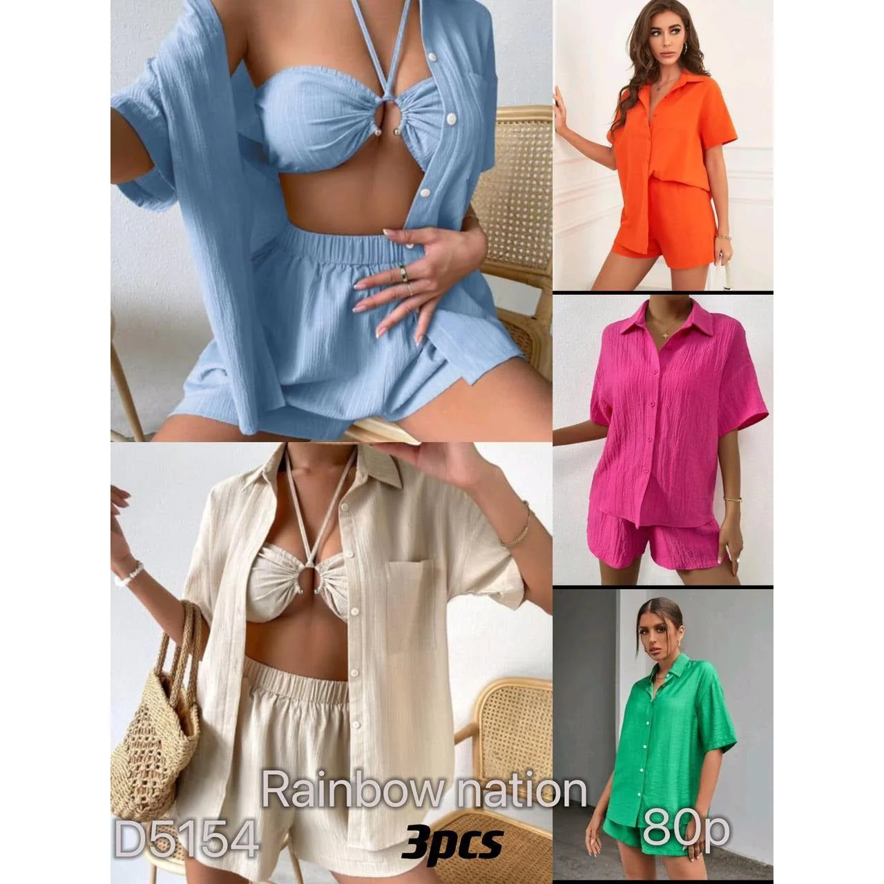 3pcs Short set - Image 6