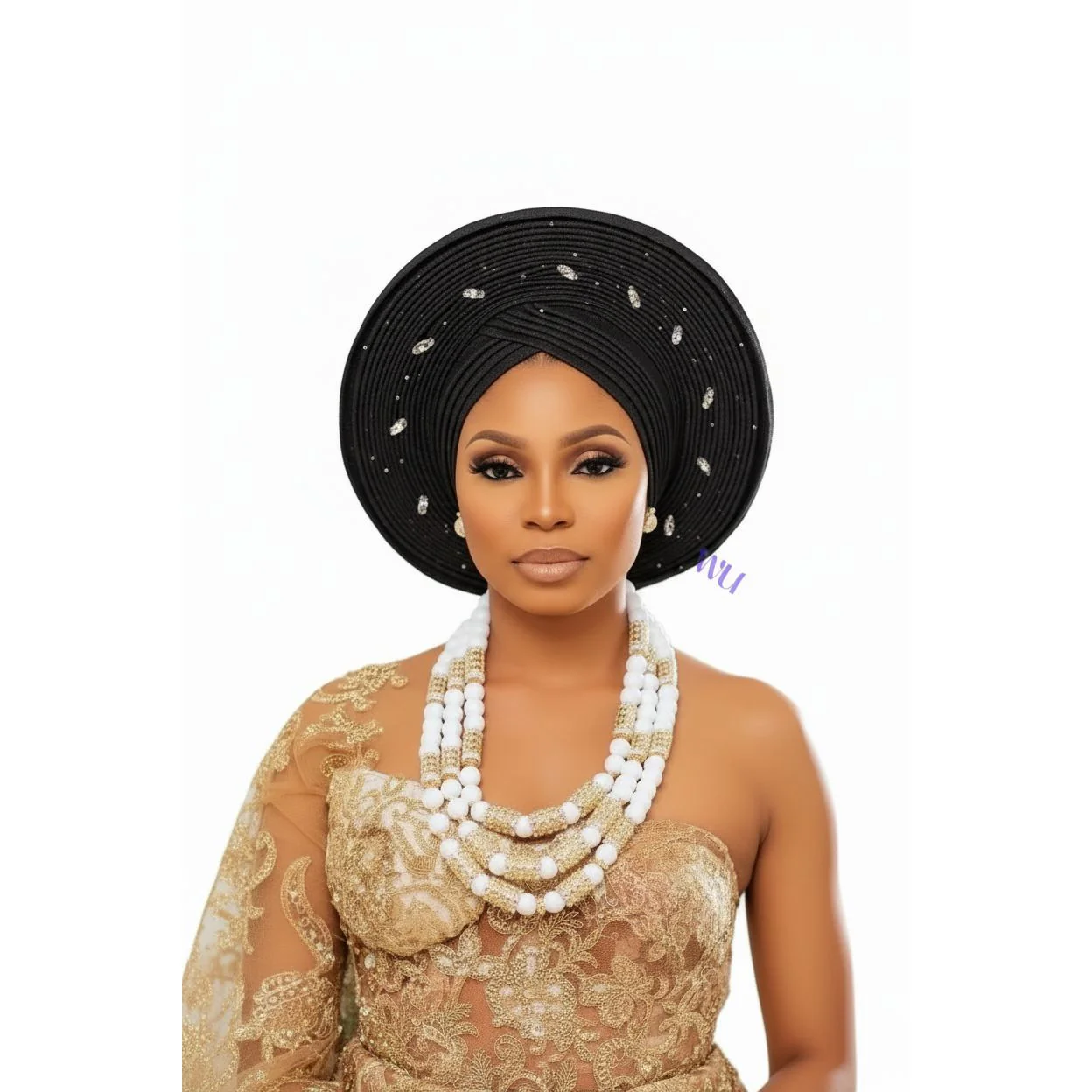 African Traditional Pre-tied Head Turban - Image 5