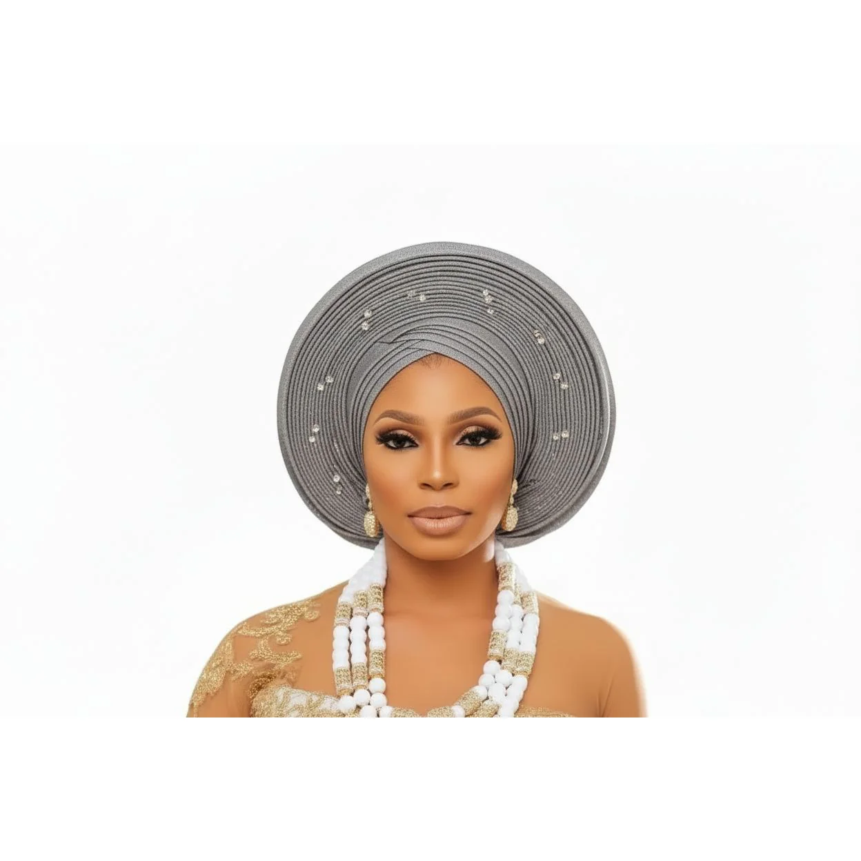 African Traditional Pre-tied Head Turban - Image 7