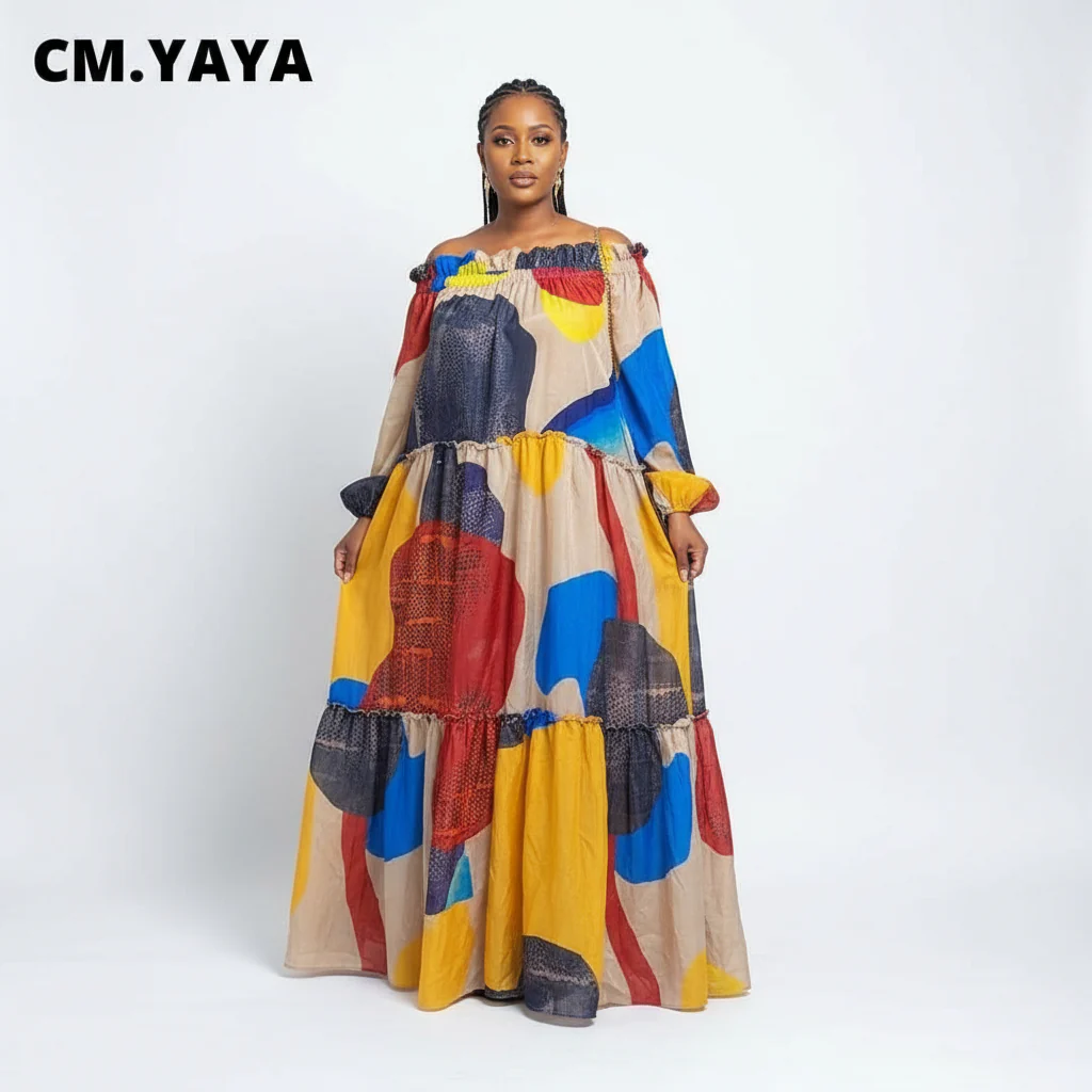African Women Printing Dress