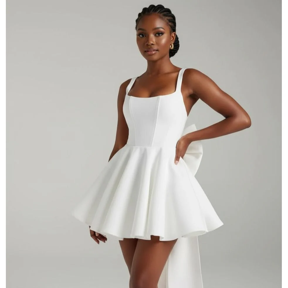 Backless Big Boobs Birthday Mini Dress - Image 3