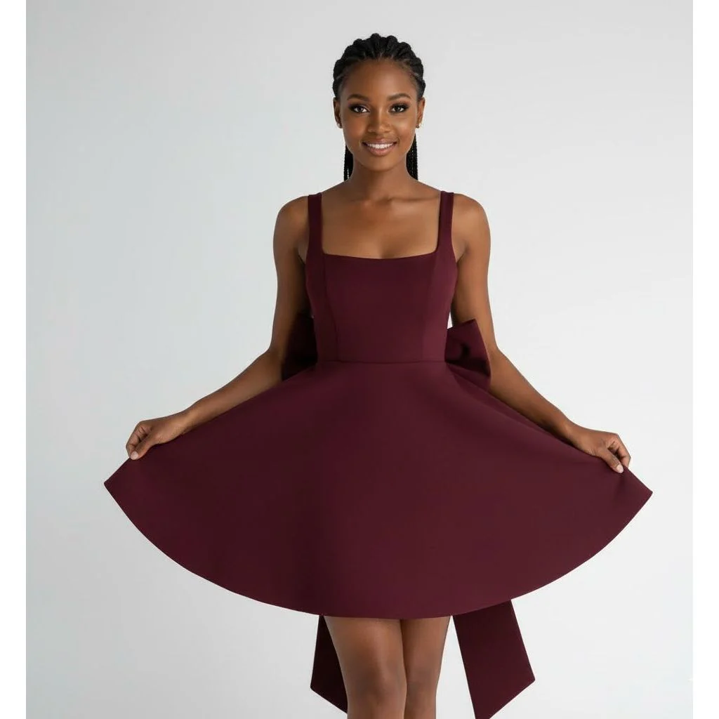 Backless Big Boobs Birthday Mini Dress - Image 6