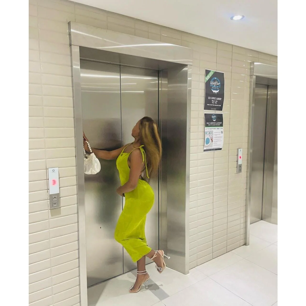Backless Bodycon Dress. - Image 4