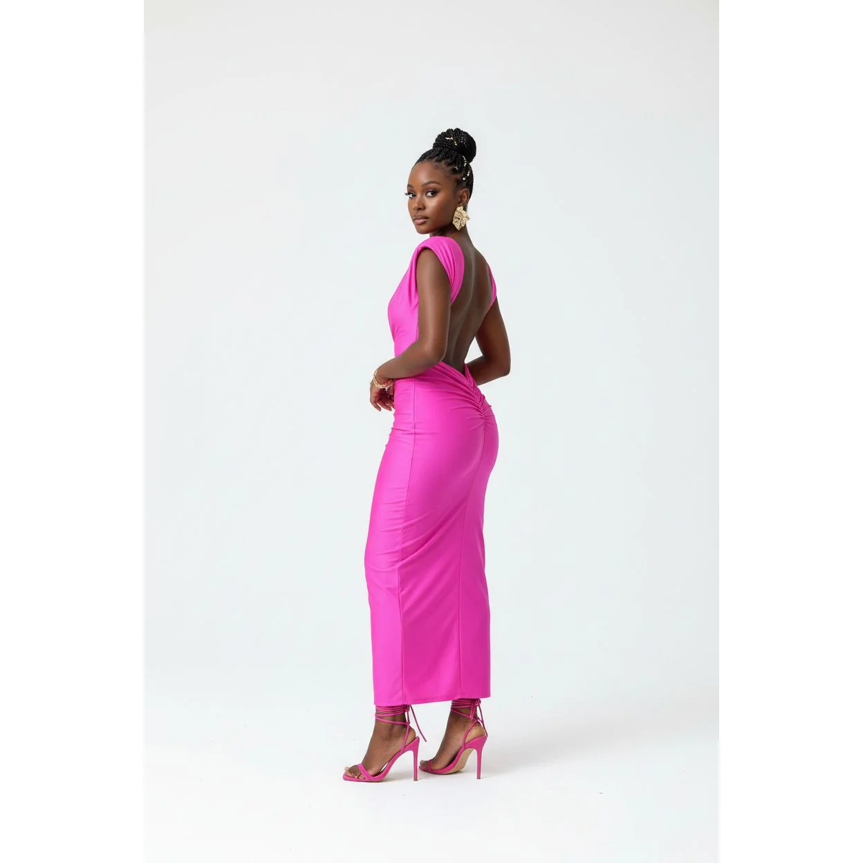 Backless Sexy Bodycon Dress - Image 4