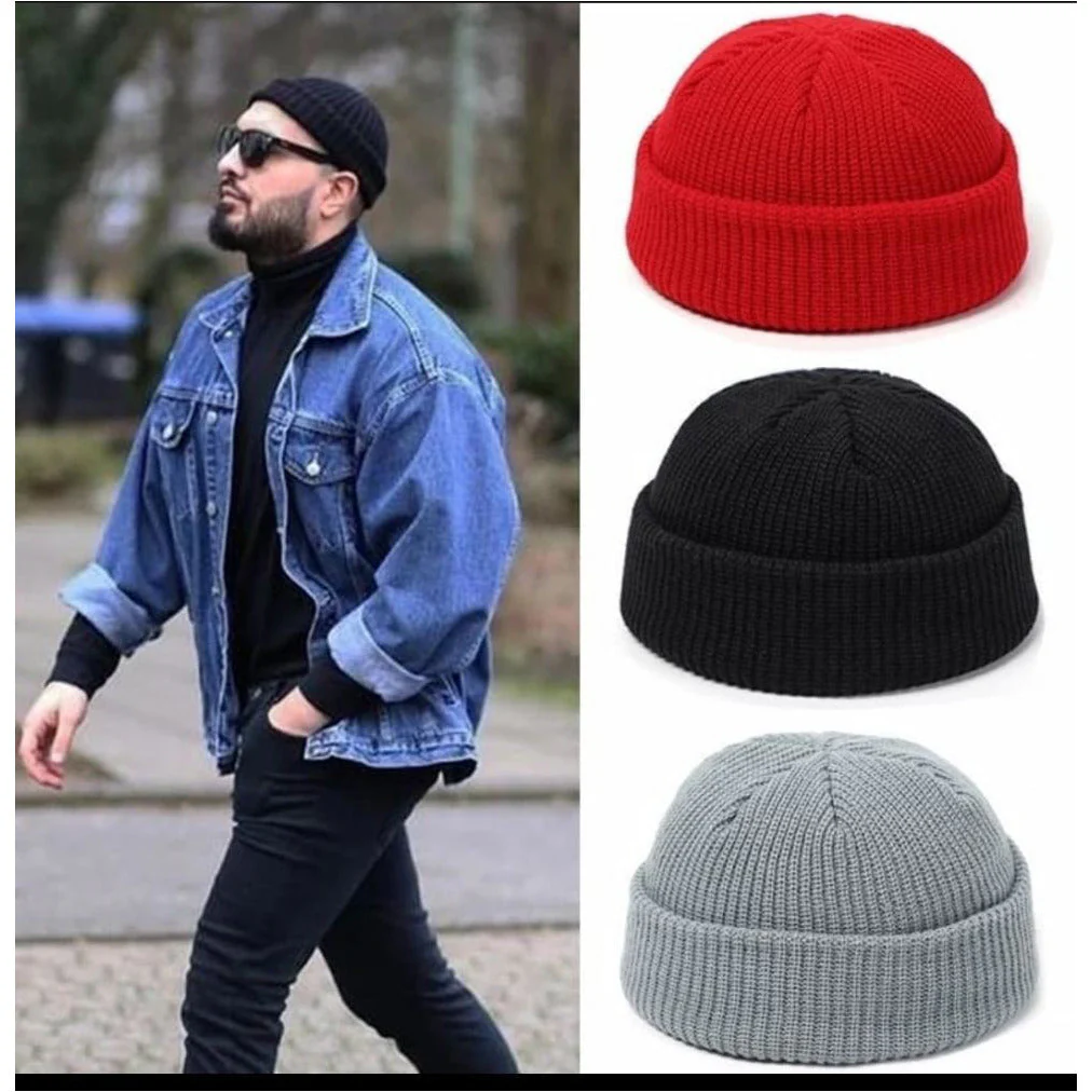 Beanie Unisex Knitted Hat - Image 5