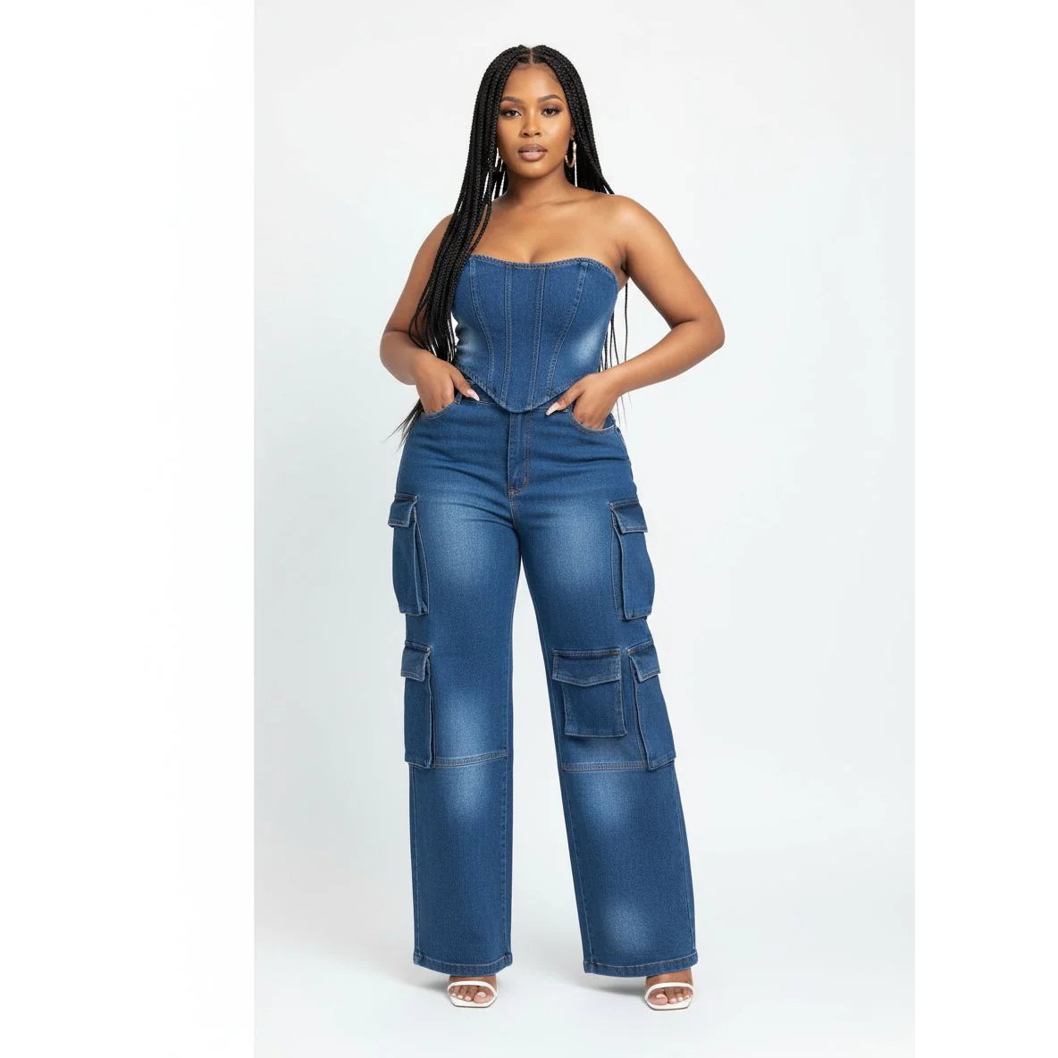 Bell-Bottoms Cargo Denim. - Image 3