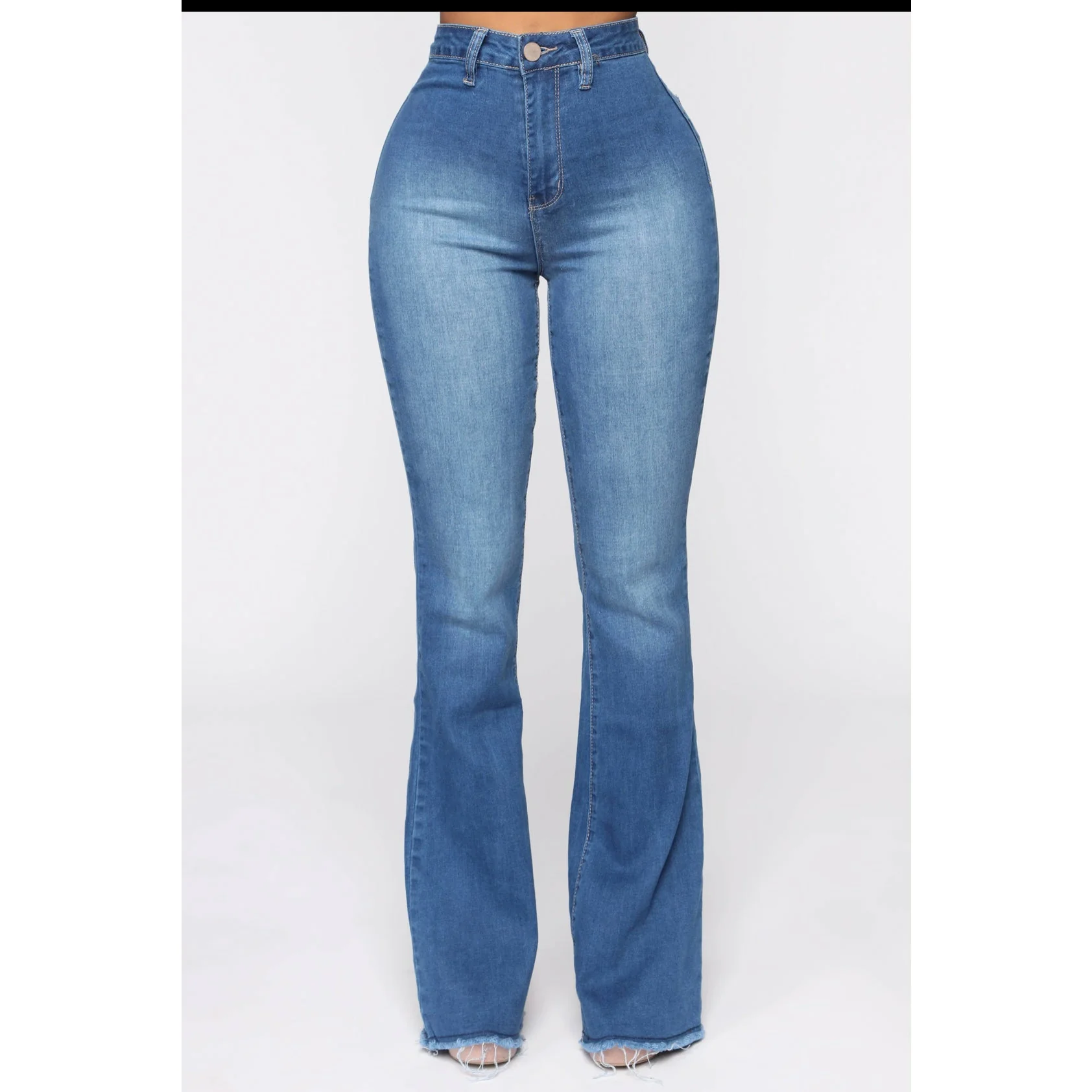 Bellbottom High Waisted Jeans - Image 10