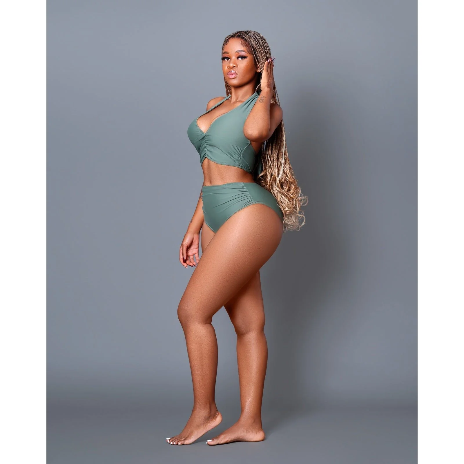 Best High Waisted Bathing Bikini Top Skirtini Swimsuits. - Image 3