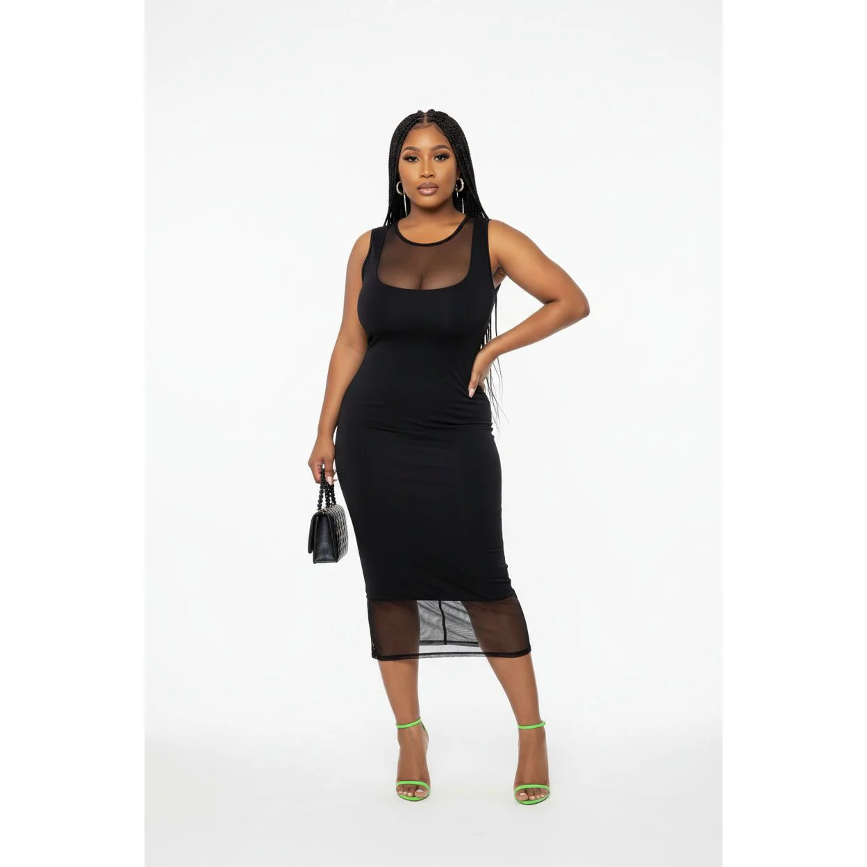 Bodycon Lace Cover Dress