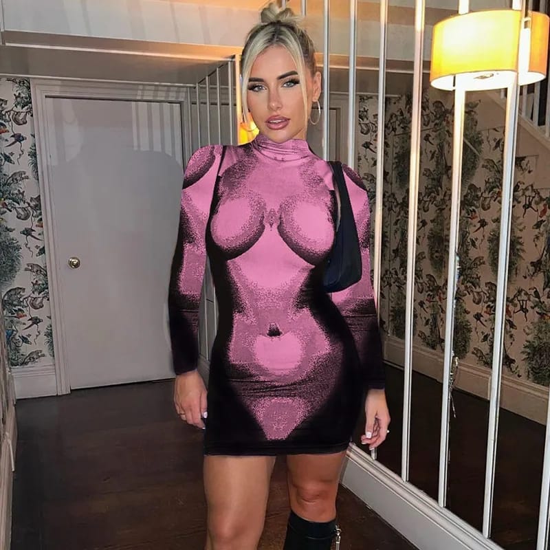Bodycon Mini Dress - Image 2
