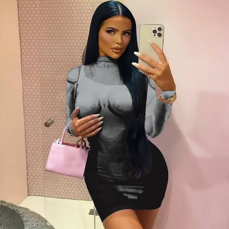 Bodycon Mini Dress - Image 3