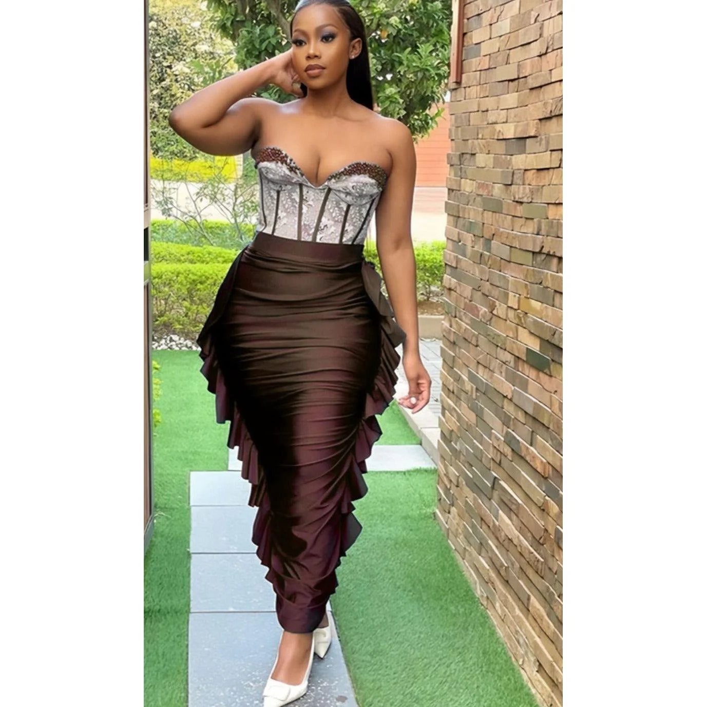 Boobtube Bodycon Dress - Image 2