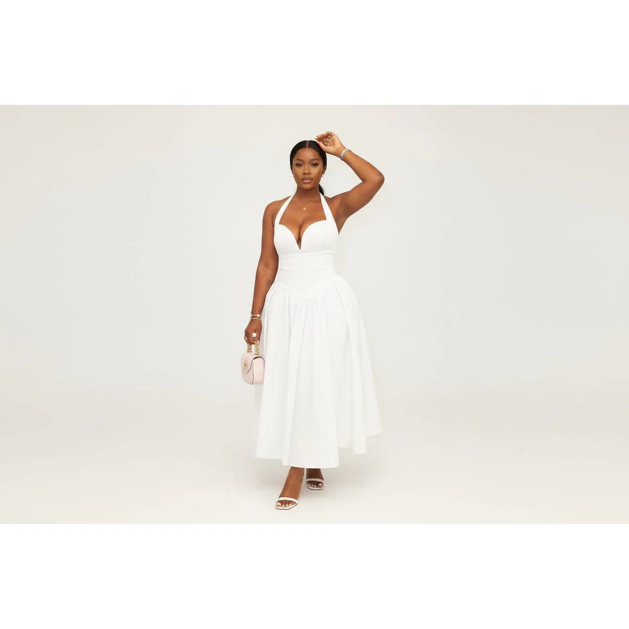 Boobtube Open Back Corset Maxi Dress - Image 4