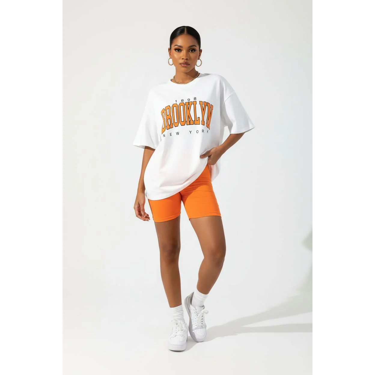Brooklyn Tee & Biker Short Set - Image 4