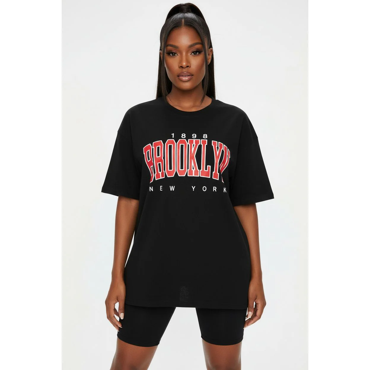 Brooklyn Tee & Biker Short Set - Image 6