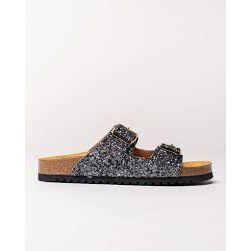 Buckle Strap Slippers With Wooden Sole. - Image 3
