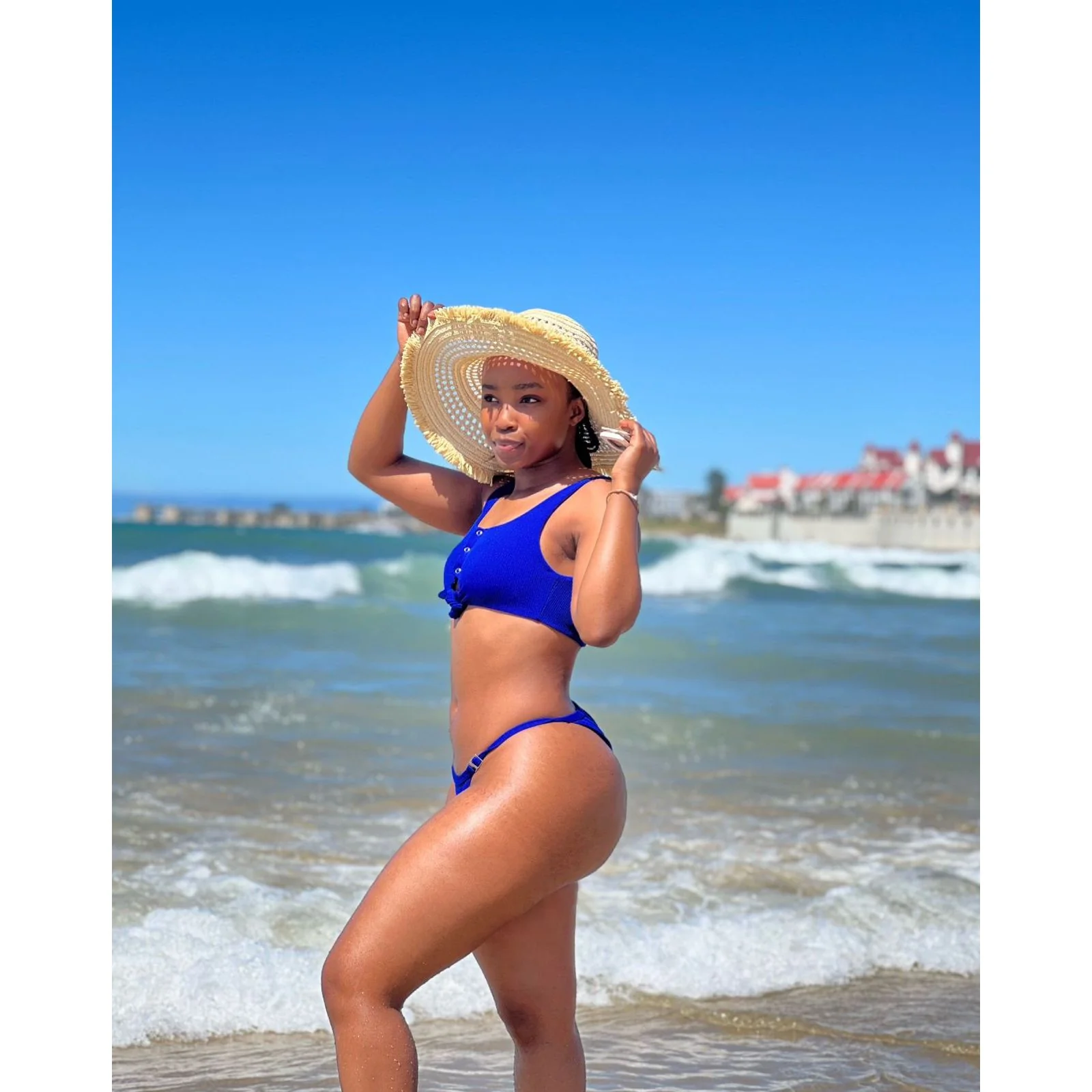 button tie bikini set - Image 6