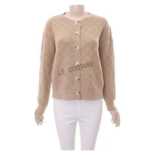 Buttoned Knitted Long Sleeve Top - Image 7