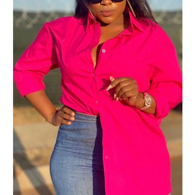 Buttoned Long Sleeve Shirt - Image 3