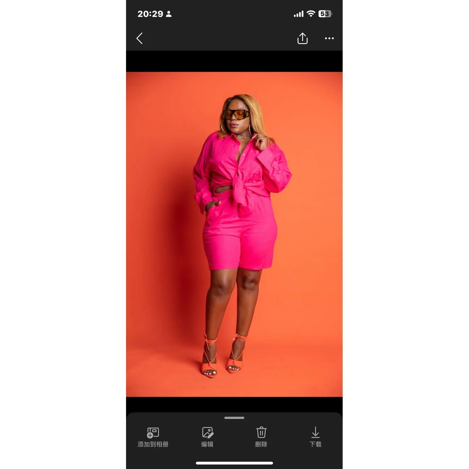Buttoned Solid Color Set - Image 17