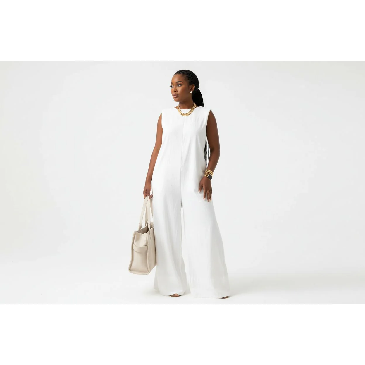 Sleeveless Palazzo jumpsuit - Image 2