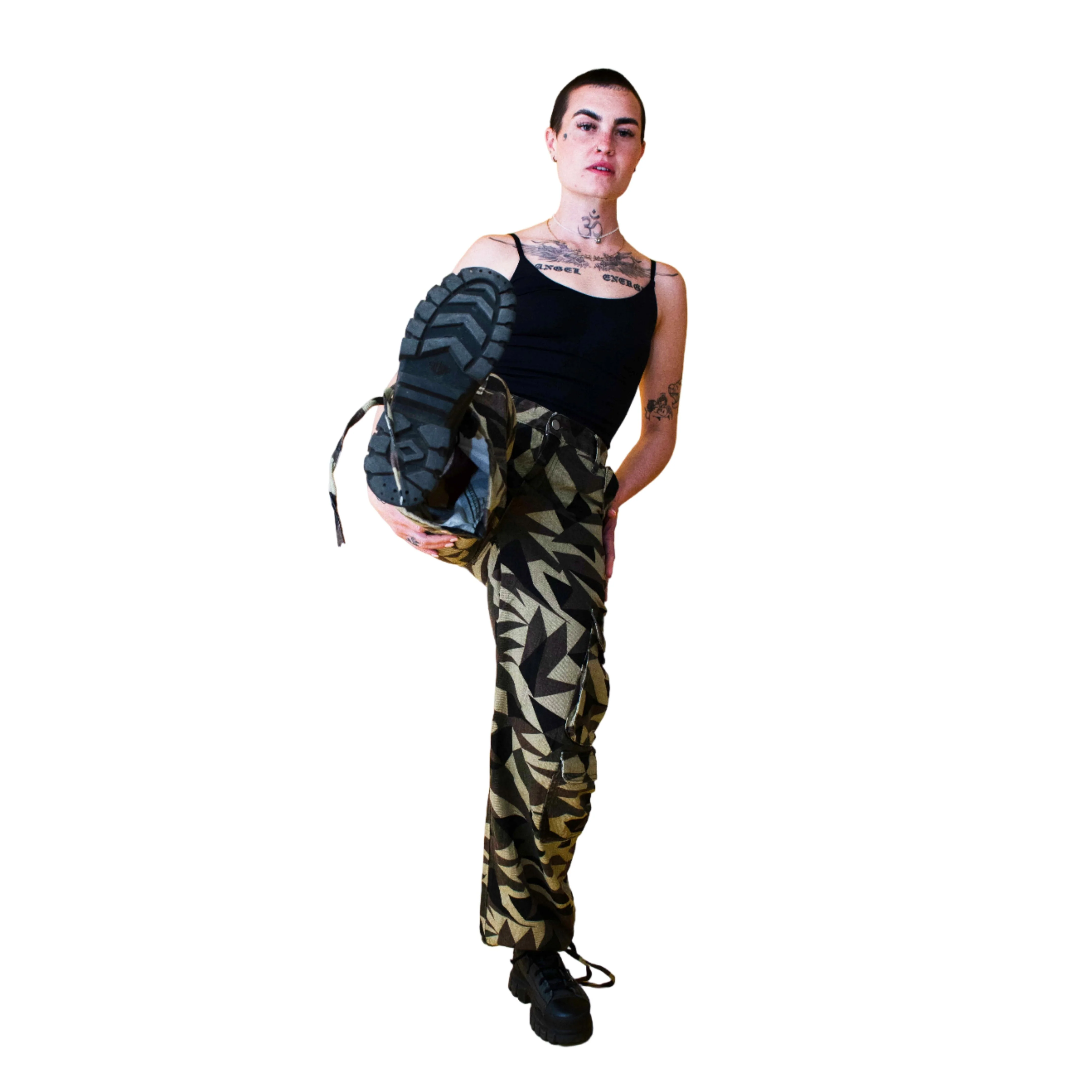 Camouflage Side Pockets Pant - Image 3