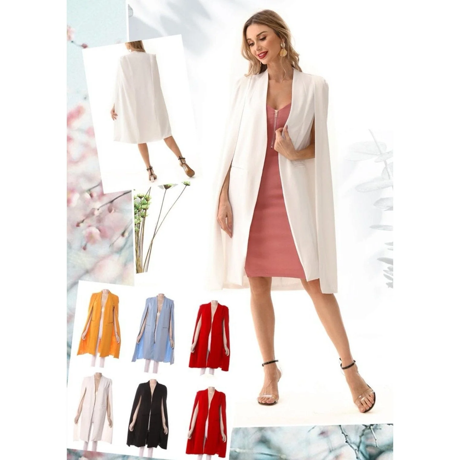 Cape Long Blazer - Image 4