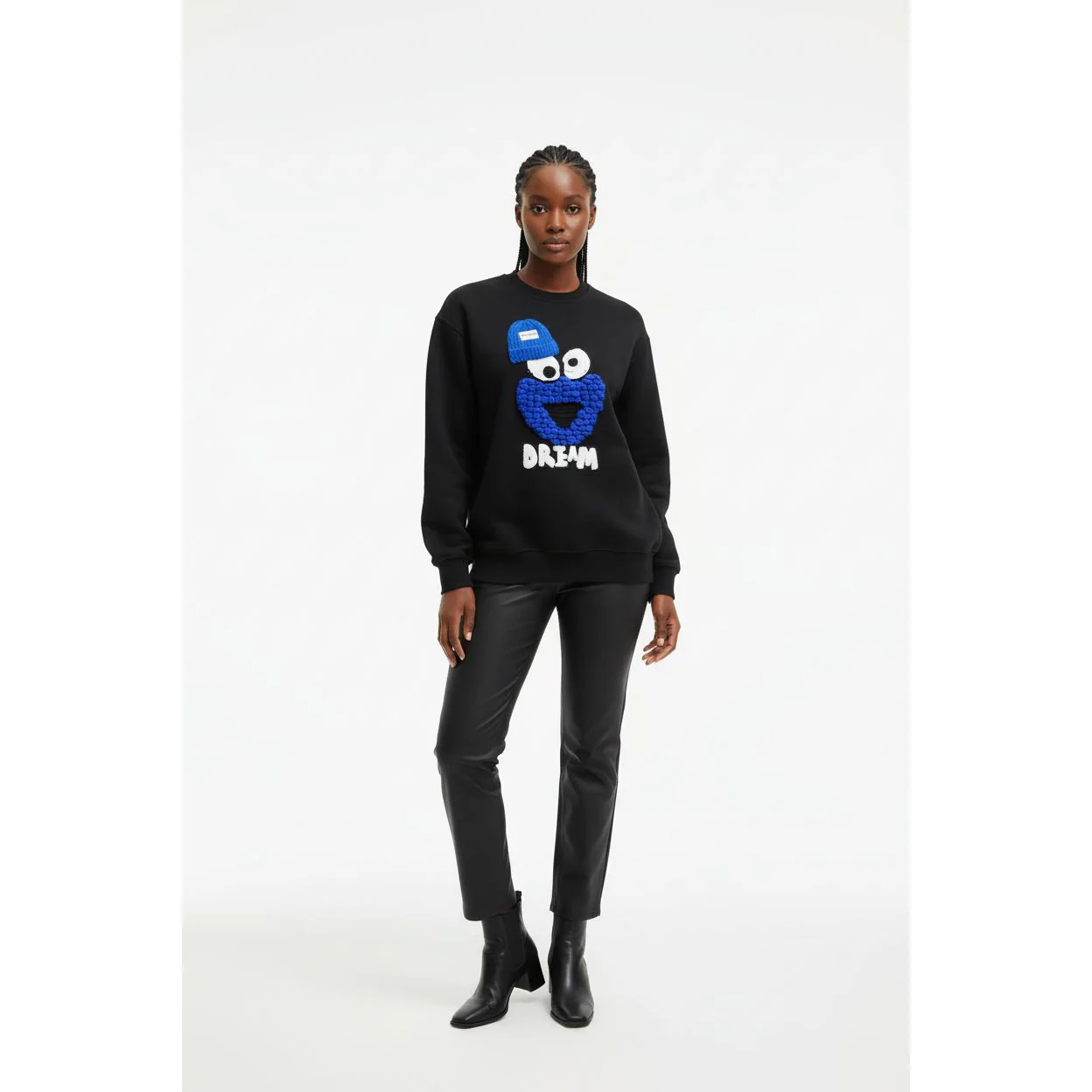 Cartoon Print Long Sleeve Top