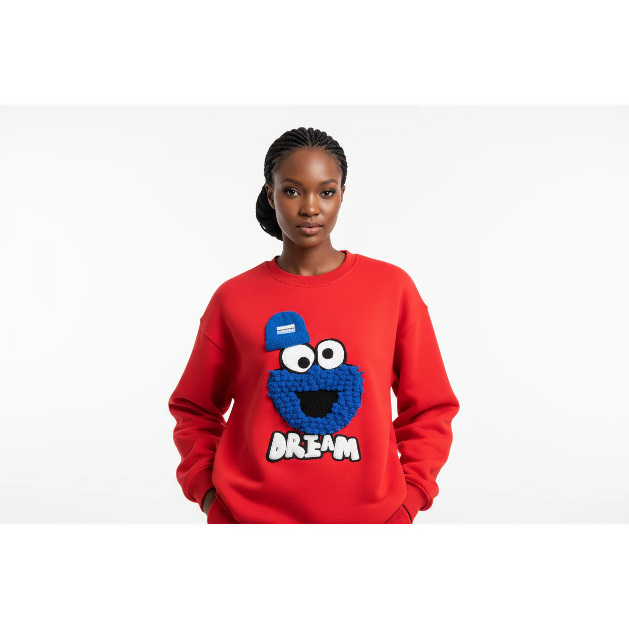 Cartoon Print Long Sleeve Top - Image 5