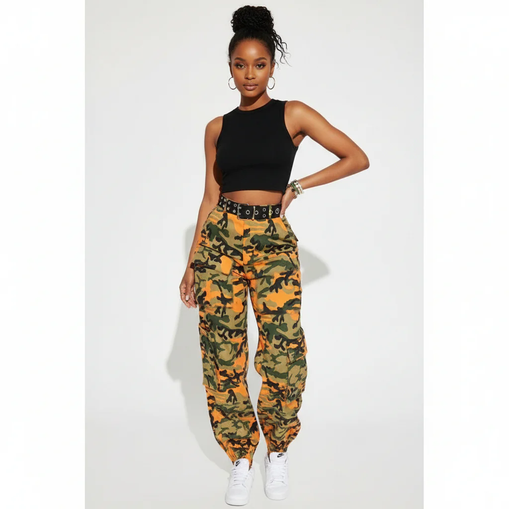 Casual Camouflage Pants