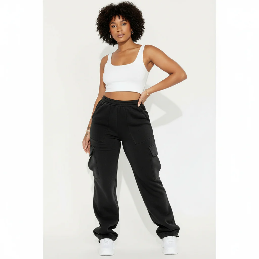 Casual Cargo Pants - Image 4