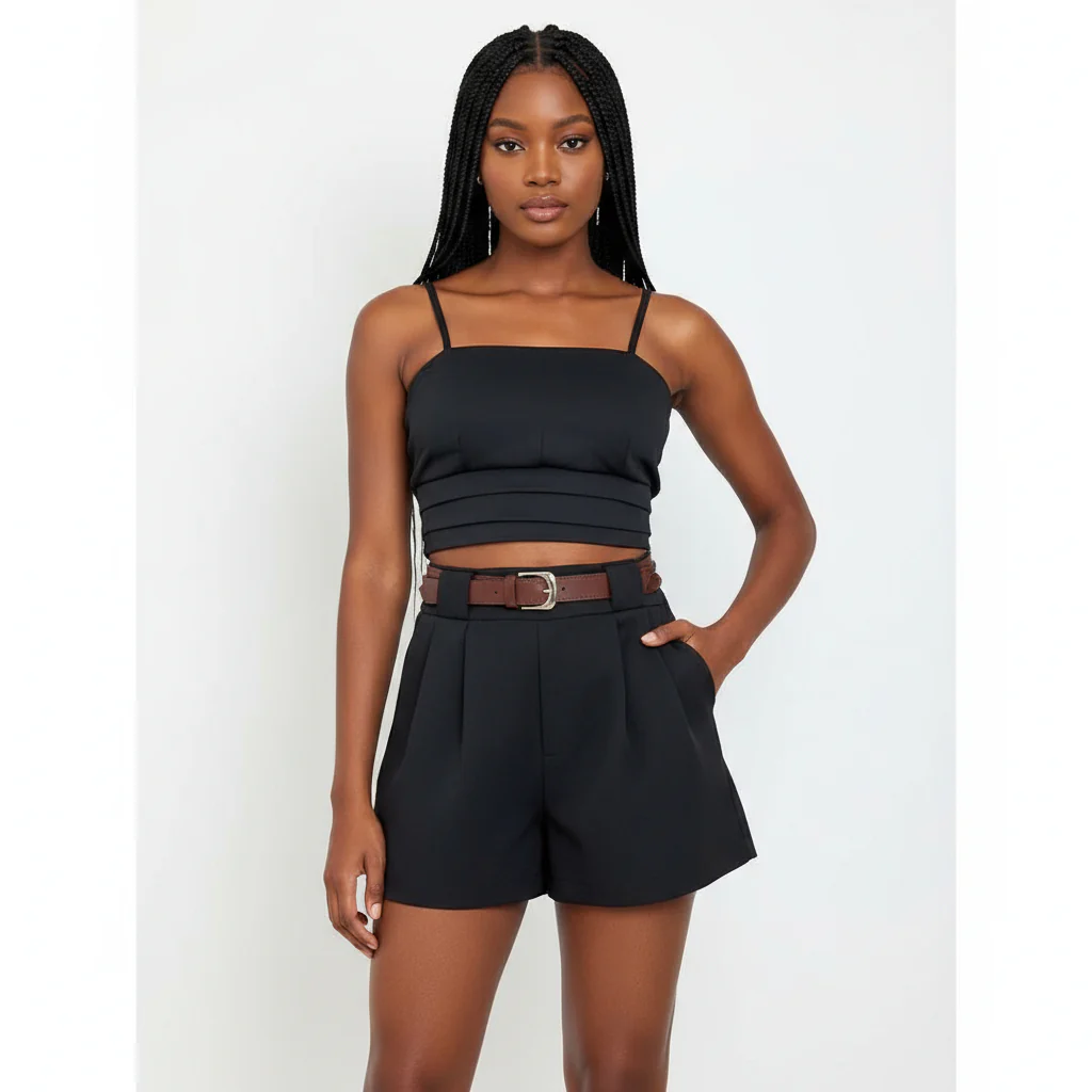 Casual Cargo Shorts High Waist Pants. - Image 3