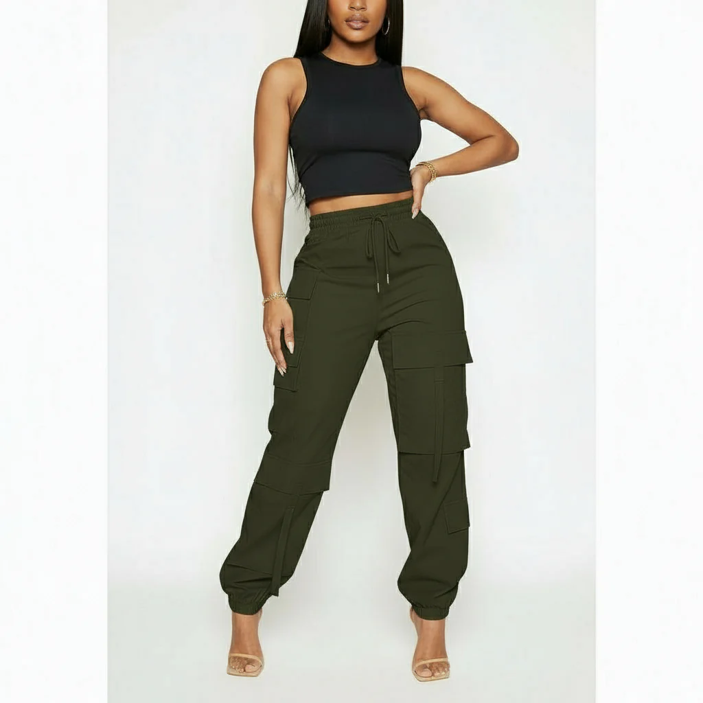 Casual Multi-Pockets Pants - Image 3