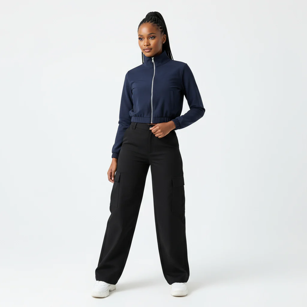 Casual Oversized Cargo Pants - Image 3