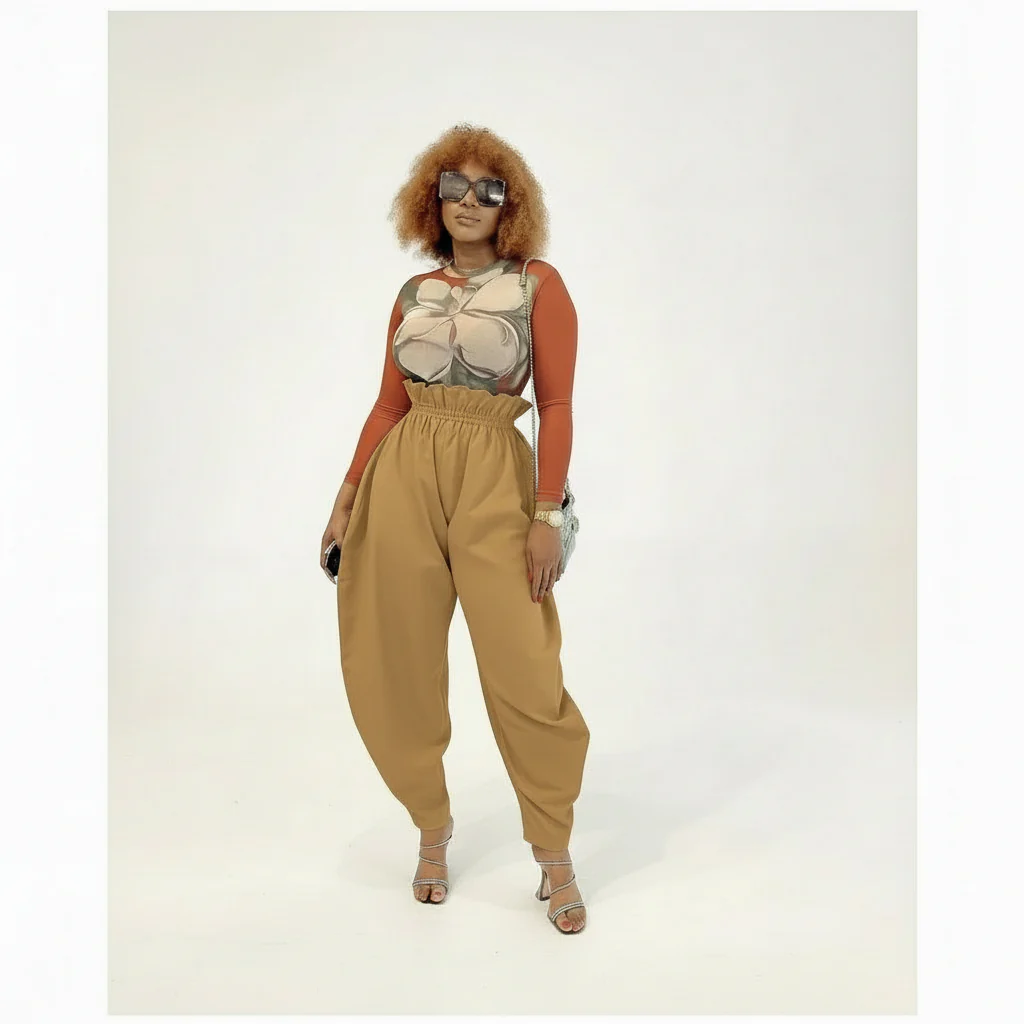 Casual Palazzo Pants - Image 3