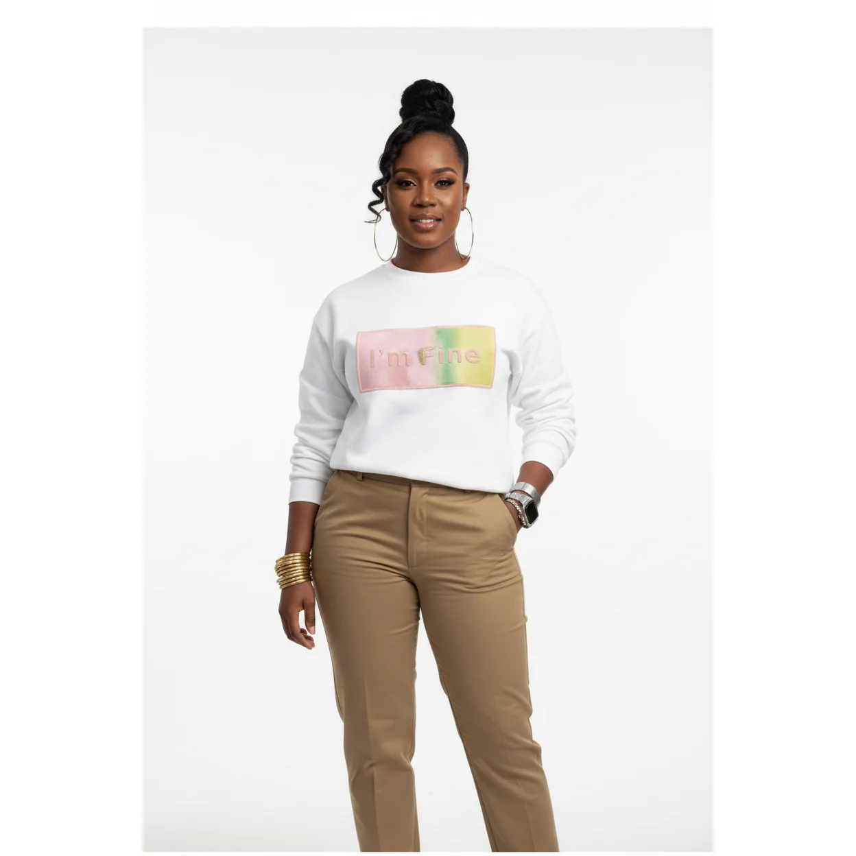 Casual Round Neck Top - Image 2