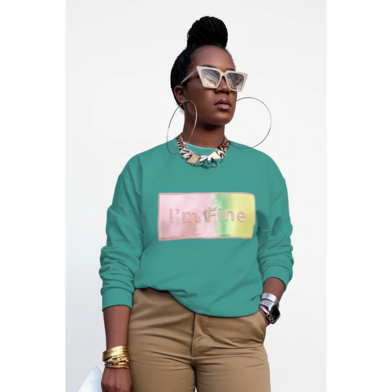 Casual Round Neck Top - Image 3