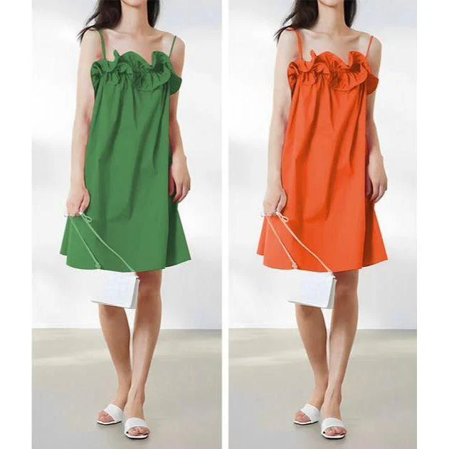 Casual Sleeveless Midi Dress - Image 3