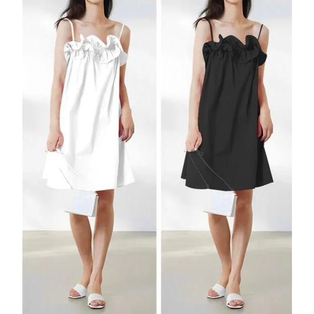 Casual Sleeveless Midi Dress - Image 4