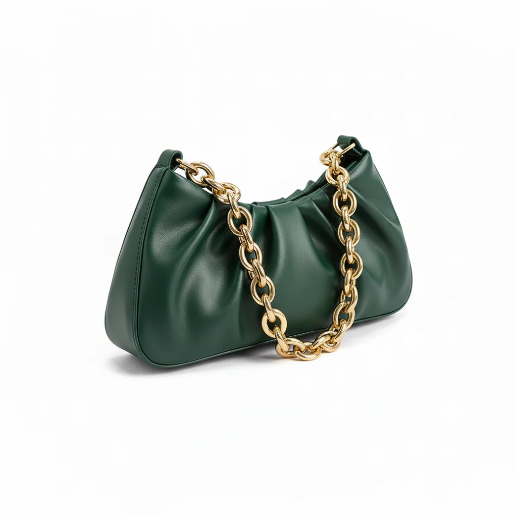 Chain Folds Designer Shoulder Bags - Image 6