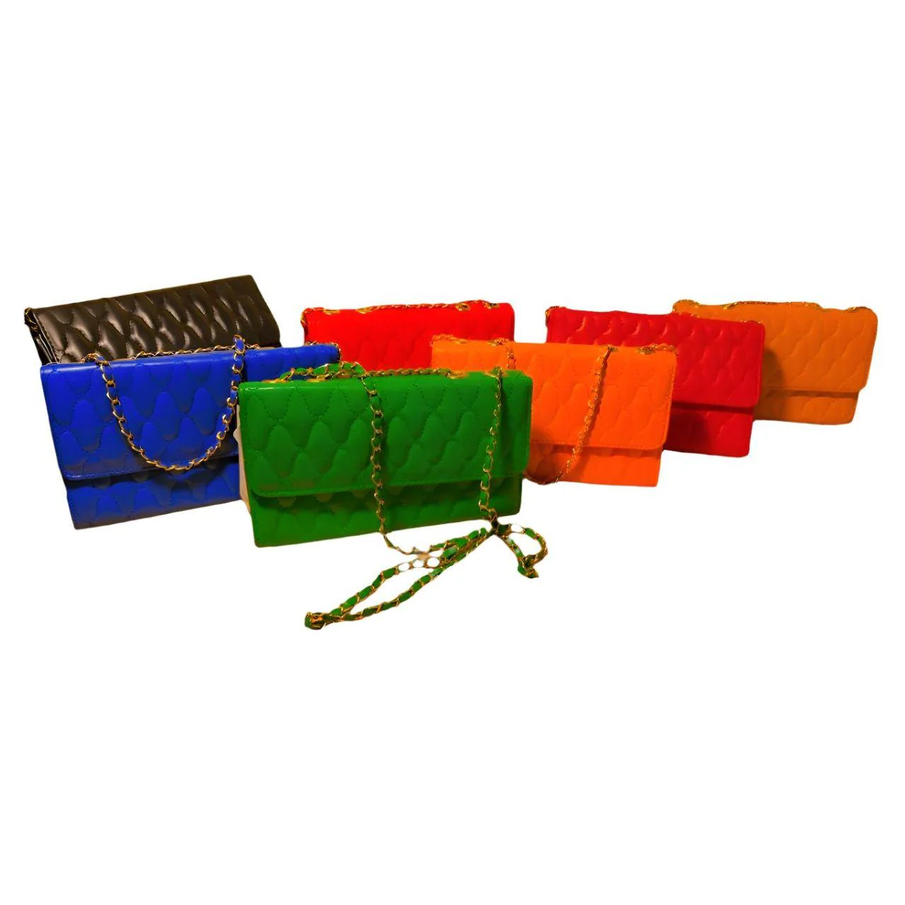Chain Strap Faux Pattern Handbag. - Image 3