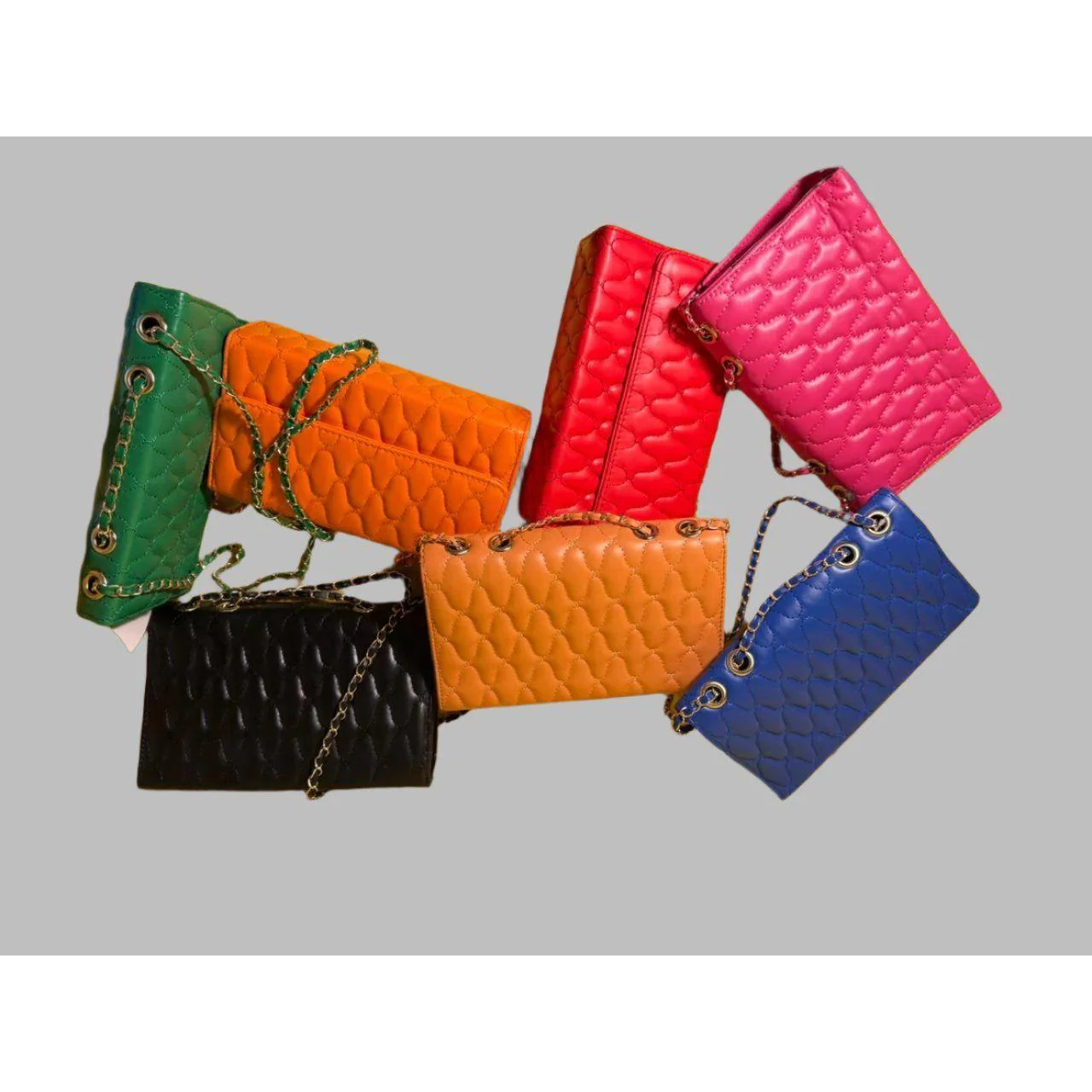 Chain Strap Faux Pattern Handbag. - Image 6