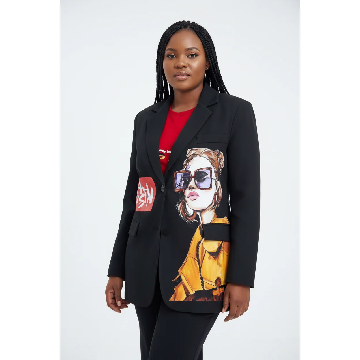 Character Print Blazer - Image 3
