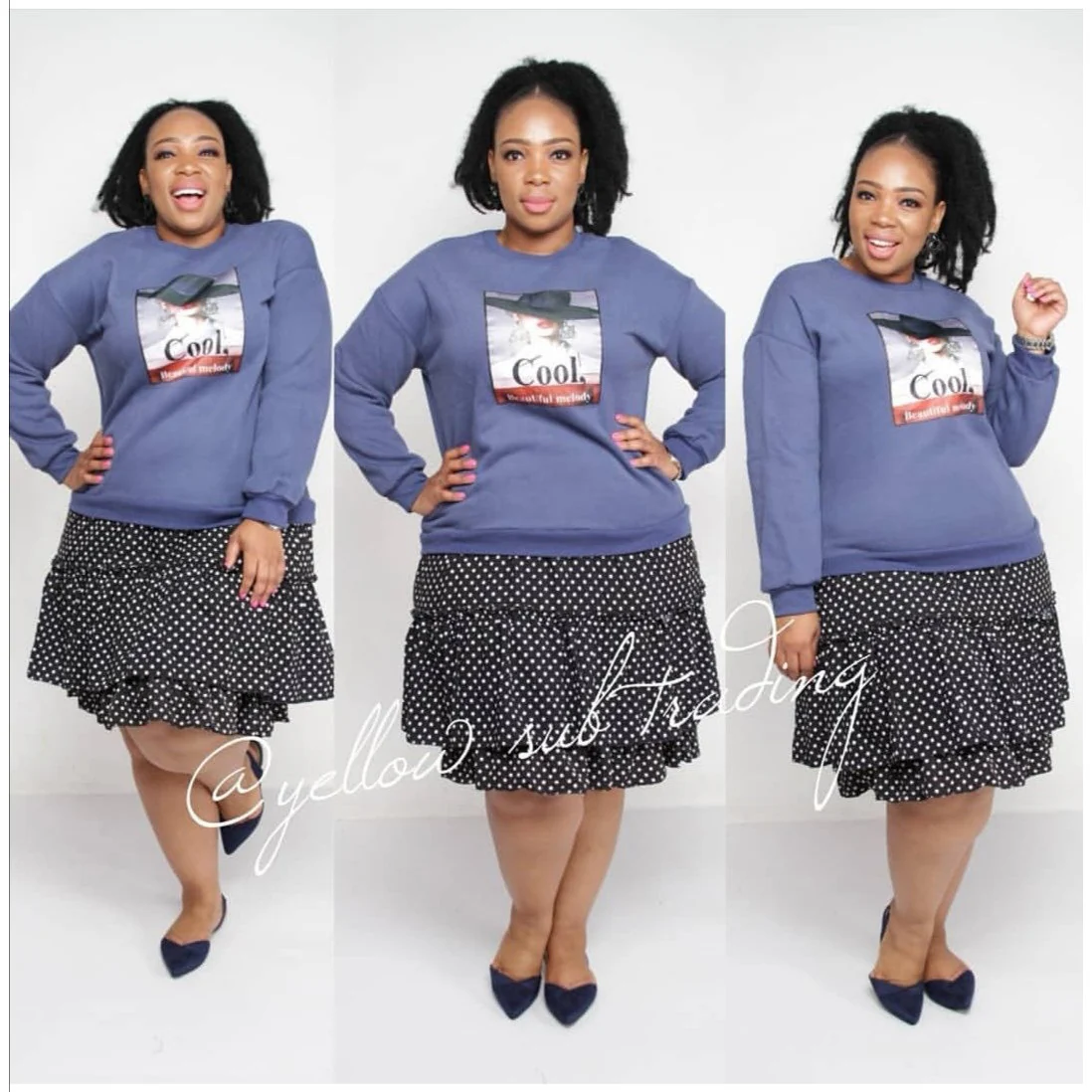 Character Print Sweater Dress - Image 10
