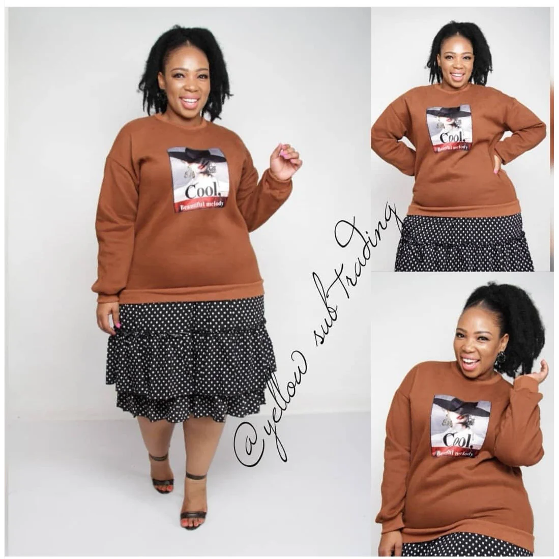 Character Print Sweater Dress - Image 11